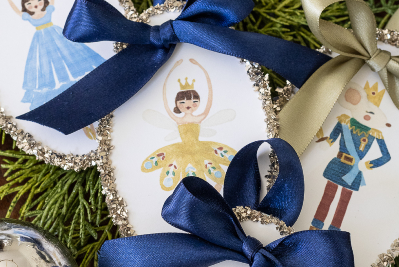 Printable Nutcracker Ornaments