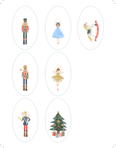 DIY Printable Nutcracker Gift Tags - Sincerely, Marie Designs