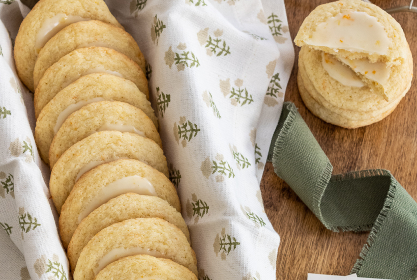Orange Glazed Sugar Cookies