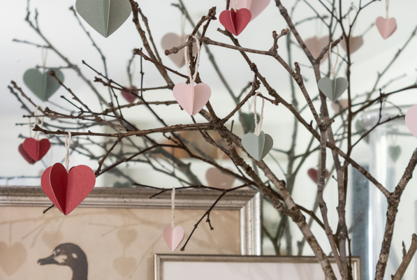 Paper Heart Tree